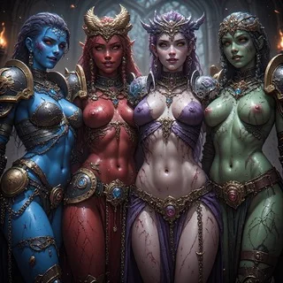 Пошлый Warhammer (18+)